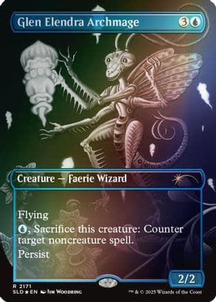 Glen Elendra Archmage (2171) (Rainbow Foil) |  Foil (2171) [Secret Lair Drop Series]