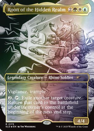 Roon of the Hidden Realm (Rainbow Foil) |  Foil (2173) [Secret Lair Drop Series]