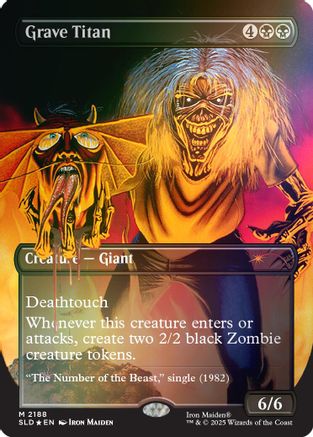Grave Titan (2188) (Rainbow Foil) |  Foil (2188) [Secret Lair Drop Series]