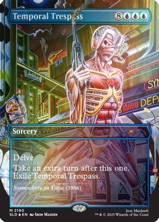 Temporal Trespass (Rainbow Foil) |  Foil (2190) [Secret Lair Drop Series]