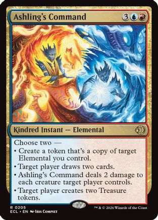 Ashling's Command |  Foil (205) [Lorwyn Eclipsed]