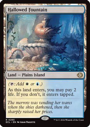 Hallowed Fountain |  (265) [Lorwyn Eclipsed]