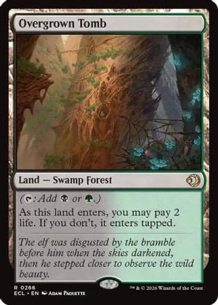 Overgrown Tomb |  (266) [Lorwyn Eclipsed]