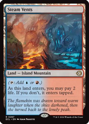 Steam Vents |  Foil (267) [Lorwyn Eclipsed]