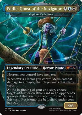 Eddie, Ghost of the Navigator - Captain N'ghathrod |  (2183) [Secret Lair Drop Series]