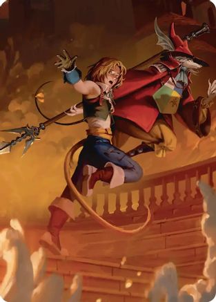 Search for Dagger Scene Art Card |  (018) [Art Series: FINAL FANTASY]