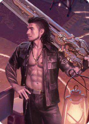 Warrior's Resolve Scene Art Card |  (024) [Art Series: FINAL FANTASY]