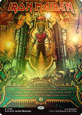 Iron Maiden (Rainbow Foil) |  Foil (2185) [Secret Lair Drop Series]