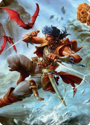 The Destined Thief Scene Art Card |  (005) [Art Series: FINAL FANTASY]