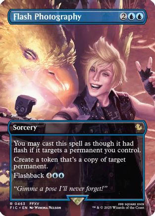 Flash Photography (Borderless) |  (463) [Commander: FINAL FANTASY]