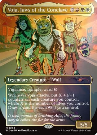 Voja, Jaws of the Conclave (Rainbow Foil) |  Foil (2284) [Secret Lair Drop Series]
