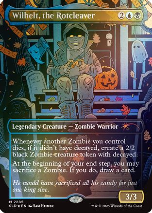 Wilhelt, the Rotcleaver (Rainbow Foil) |  Foil (2285) [Secret Lair Drop Series]