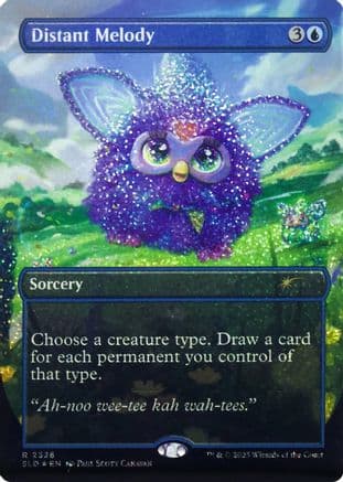 Distant Melody (2326) (Confetti Foil) |  Foil (2326) [Secret Lair Drop Series]