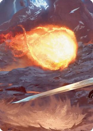 Duelist's Flame Scene Art Card |  (011) [Art Series: FINAL FANTASY]