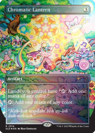 Chromatic Lantern (2314) (Rainbow Foil) |  Foil (2314) [Secret Lair Drop Series]
