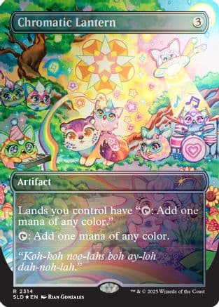 Chromatic Lantern (2314) (Rainbow Foil) |  Foil (2314) [Secret Lair Drop Series]