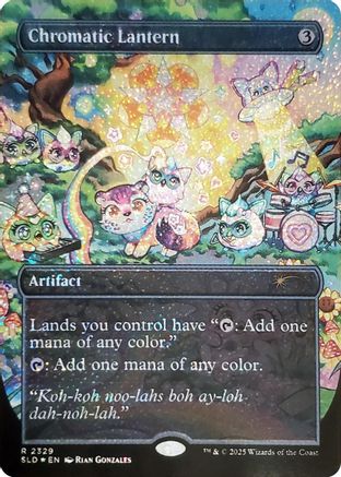 Chromatic Lantern (2329) (Confetti Foil) |  Foil (2329) [Secret Lair Drop Series]