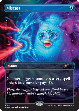 Miscast (Rainbow Foil) |  Foil (2317) [Secret Lair Drop Series]
