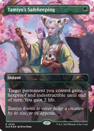 Tamiyo's Safekeeping (Rainbow Foil) |  Foil (2320) [Secret Lair Drop Series]