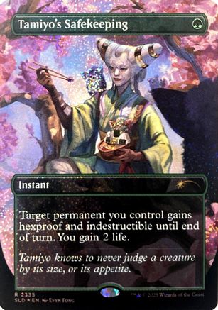 Tamiyo's Safekeeping (Confetti Foil) |  Foil (2335) [Secret Lair Drop Series]