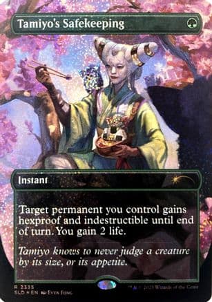 Tamiyo's Safekeeping (Confetti Foil) |  Foil (2335) [Secret Lair Drop Series]