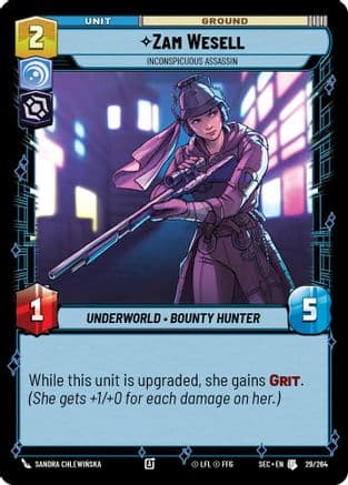 Zam Wesell - Inconspicuous Assassin |  (29/264)  [Secrets of Power]