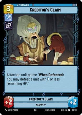 Creditor's Claim |  (39/264)  [Secrets of Power]
