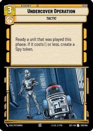 Undercover Operation |  (236/264)  [Secrets of Power]