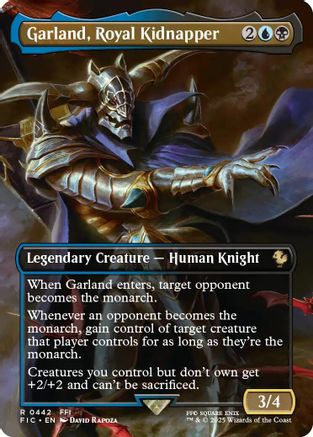 Garland, Royal Kidnapper (Borderless) |  (442) [Commander: FINAL FANTASY]