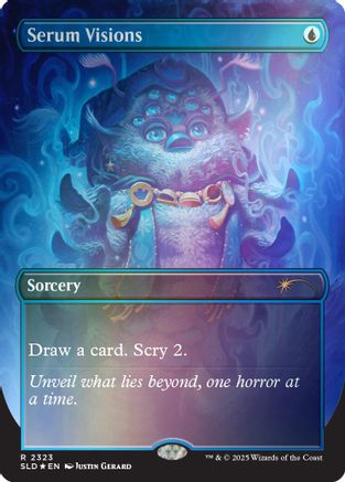 Serum Visions (2323) (Rainbow Foil) |  Foil (2323) [Secret Lair Drop Series]