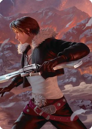 Squall, Gunblade Duelist Scene Art Card |  (012) [Art Series: FINAL FANTASY]