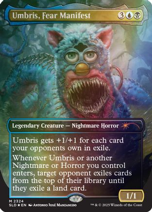Umbris, Fear Manifest (Rainbow Foil) |  Foil (2324) [Secret Lair Drop Series]