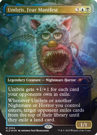 Umbris, Fear Manifest (Rainbow Foil) |  Foil (2324) [Secret Lair Drop Series]
