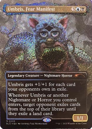 Umbris, Fear Manifest (Confetti Foil) |  Foil (2339) [Secret Lair Drop Series]