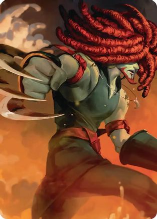 Amarant Coral Scene Art Card |  (016) [Art Series: FINAL FANTASY]