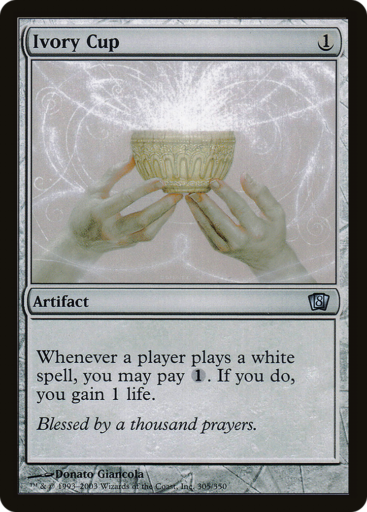 Ivory Cup [Eighth Edition] Foil