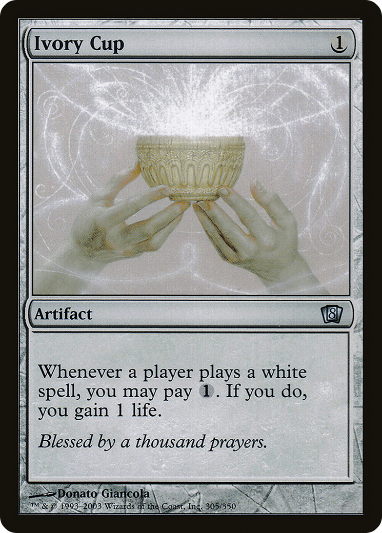Ivory Cup [Eighth Edition] Foil
