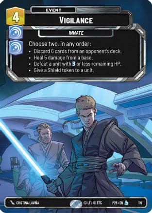 Vigilance | Foil (119)  [Sector and Regional Promos Season 1]