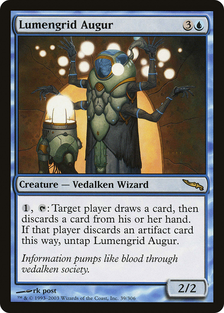 Lumengrid Augur [Mirrodin] Foil