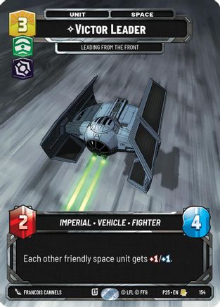 Victor Leader - Leading from the Front | Foil (154)  [Sector and Regional Promos Season 1]