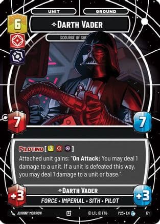 Darth Vader - Scourge of Squadrons | Foil (171)  [Sector and Regional Promos Season 1]
