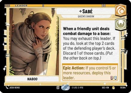 Sabé - Queen's Shadow |  (17/264)  [Secrets of Power]