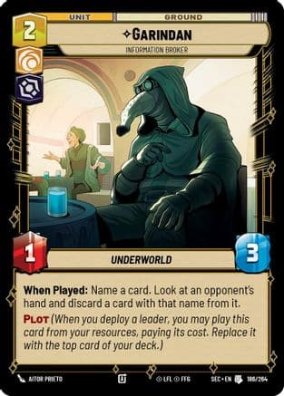 Garindan - Information Broker |  (186/264)  [Secrets of Power]