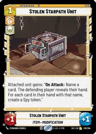 Stolen Starpath Unit |  (210/264)  [Secrets of Power]
