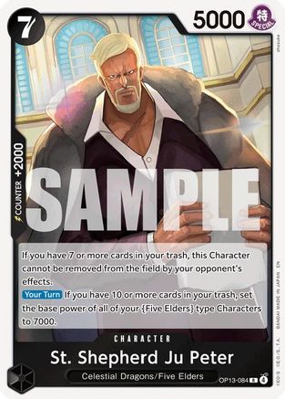 St. Shepherd Ju Peter (OP13-084) - Carrying On His Will Foil