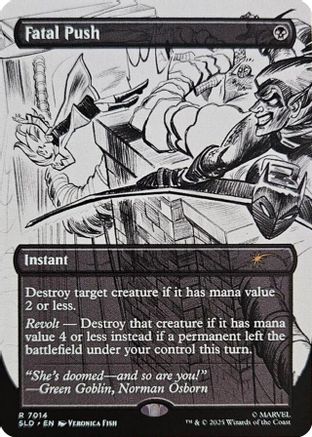 Fatal Push (7014) |  (7014) [Secret Lair Drop Series]