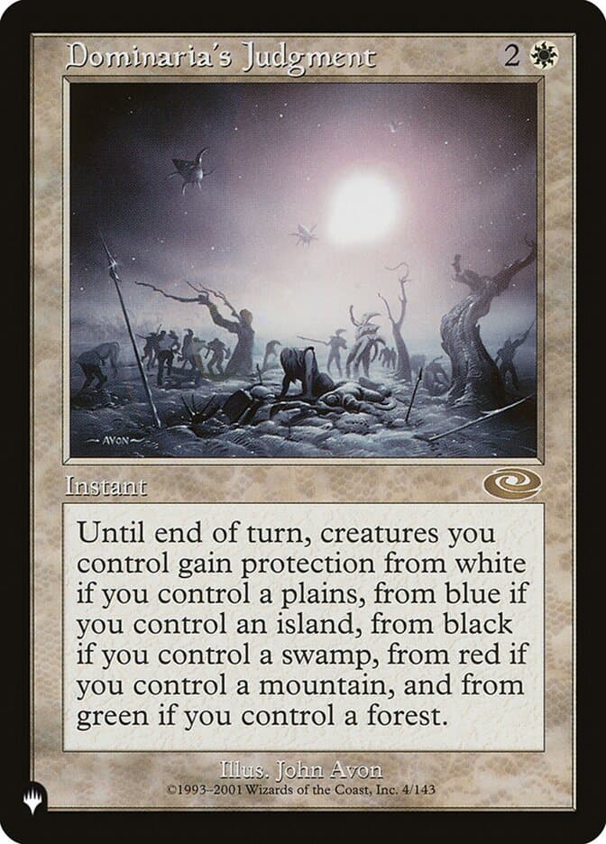 Dominaria's Judgment |  (PLS-4) [The List]