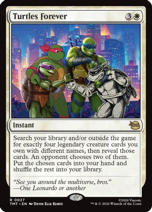 Turtles Forever |  Foil (027) [Teenage Mutant Ninja Turtles]