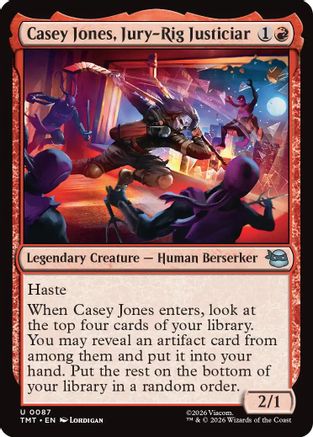 Casey Jones, Jury-Rig Justiciar |  (087) [Teenage Mutant Ninja Turtles]