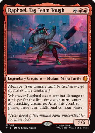 Raphael, Tag Team Tough |  (118) [Teenage Mutant Ninja Turtles]